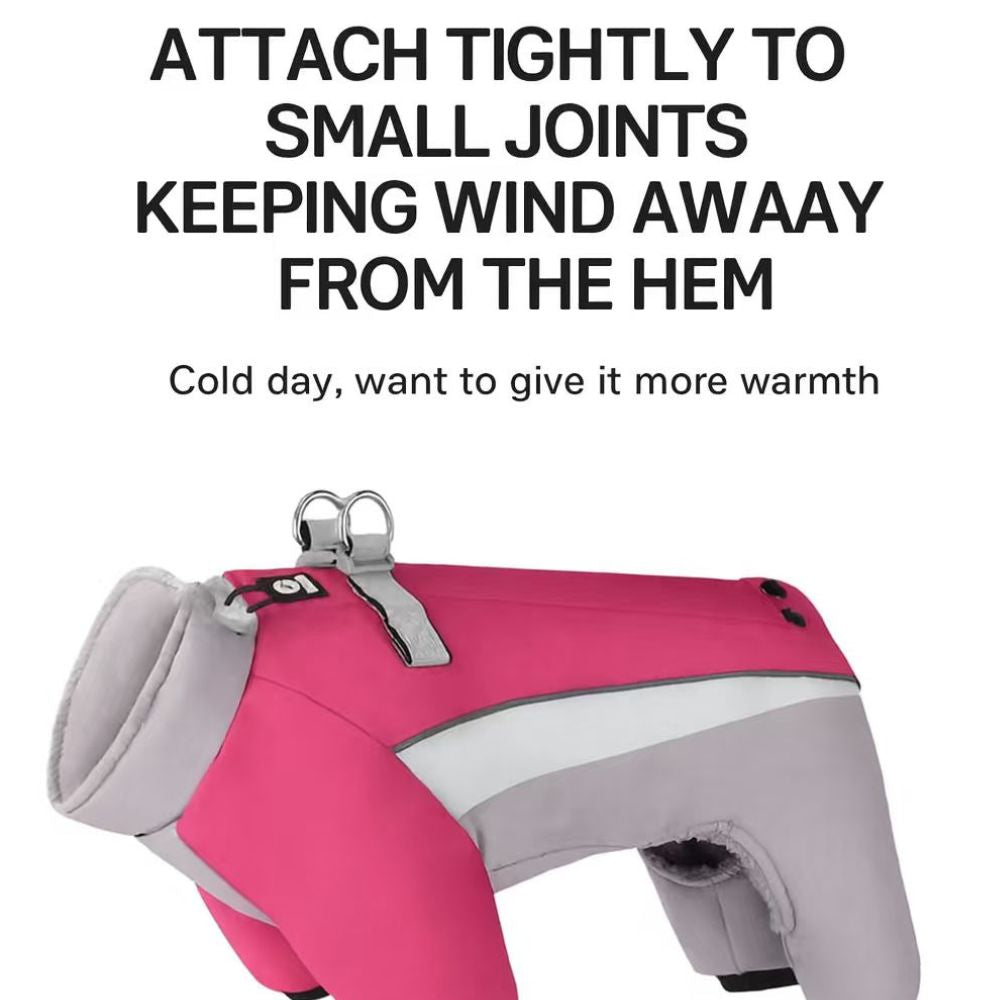 Reflective Waterproof Winter Dog Jacket