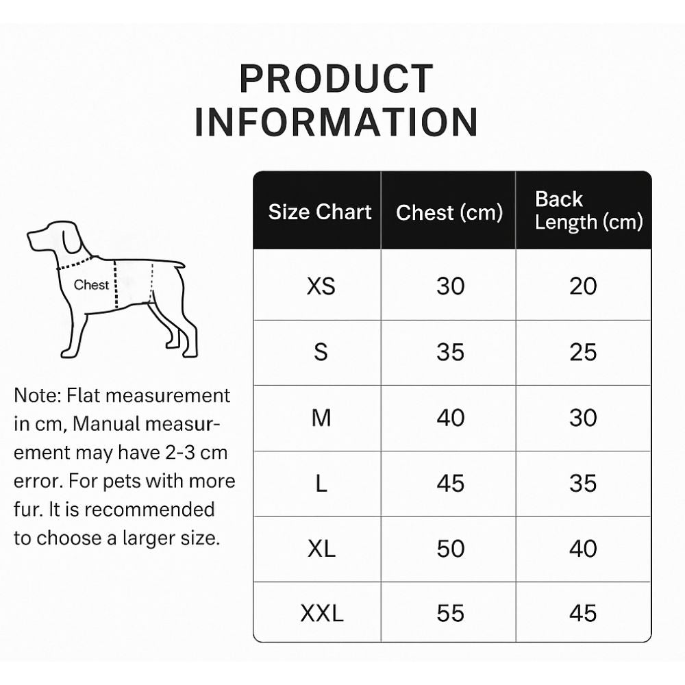 1Set Wram Cool Dog Jacket
