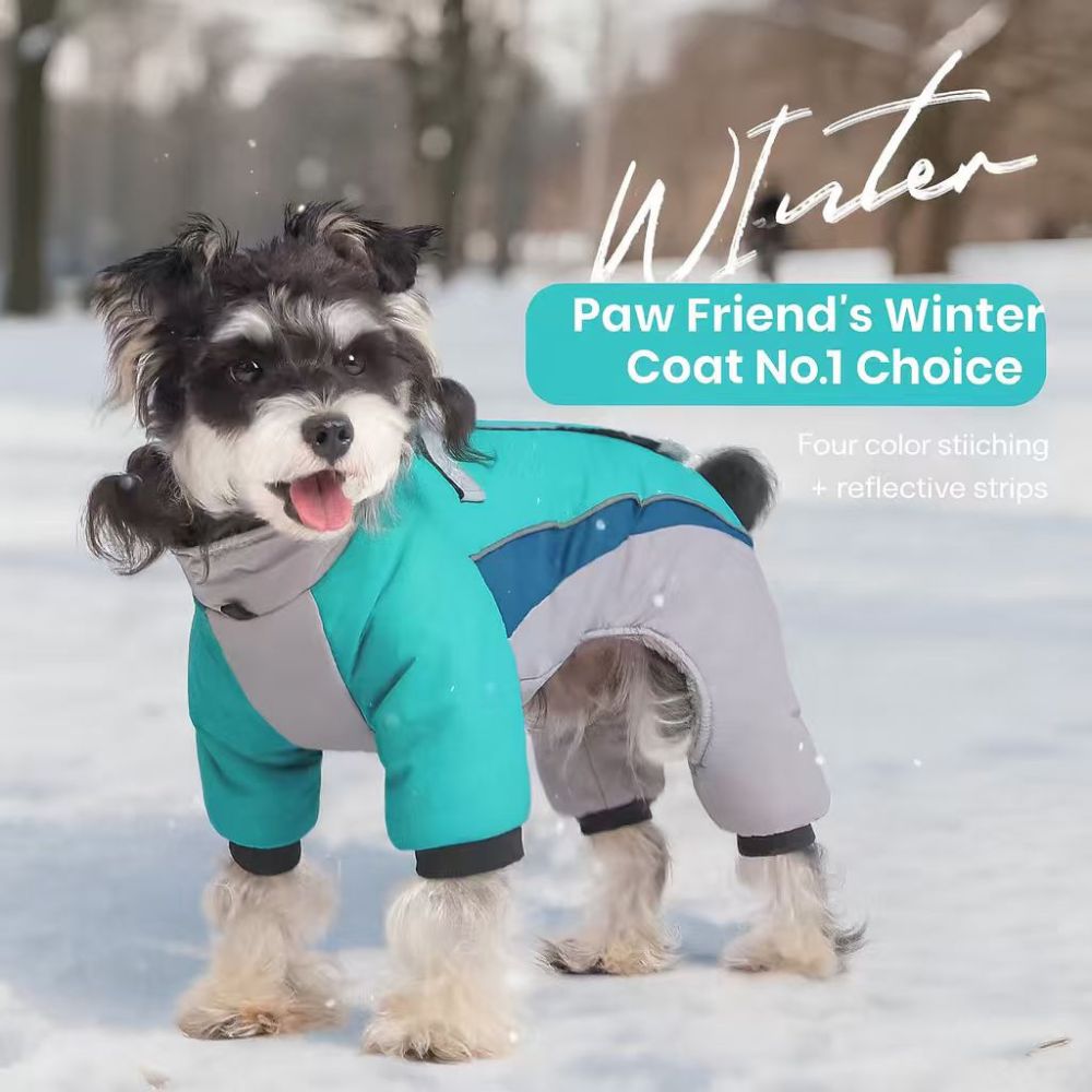 Reflective Waterproof Winter Dog Jacket