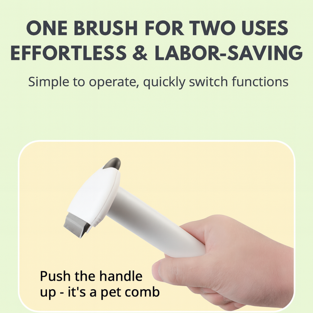 Pet Hair Thinning Comb and Lint Remover in One, Lint Remover