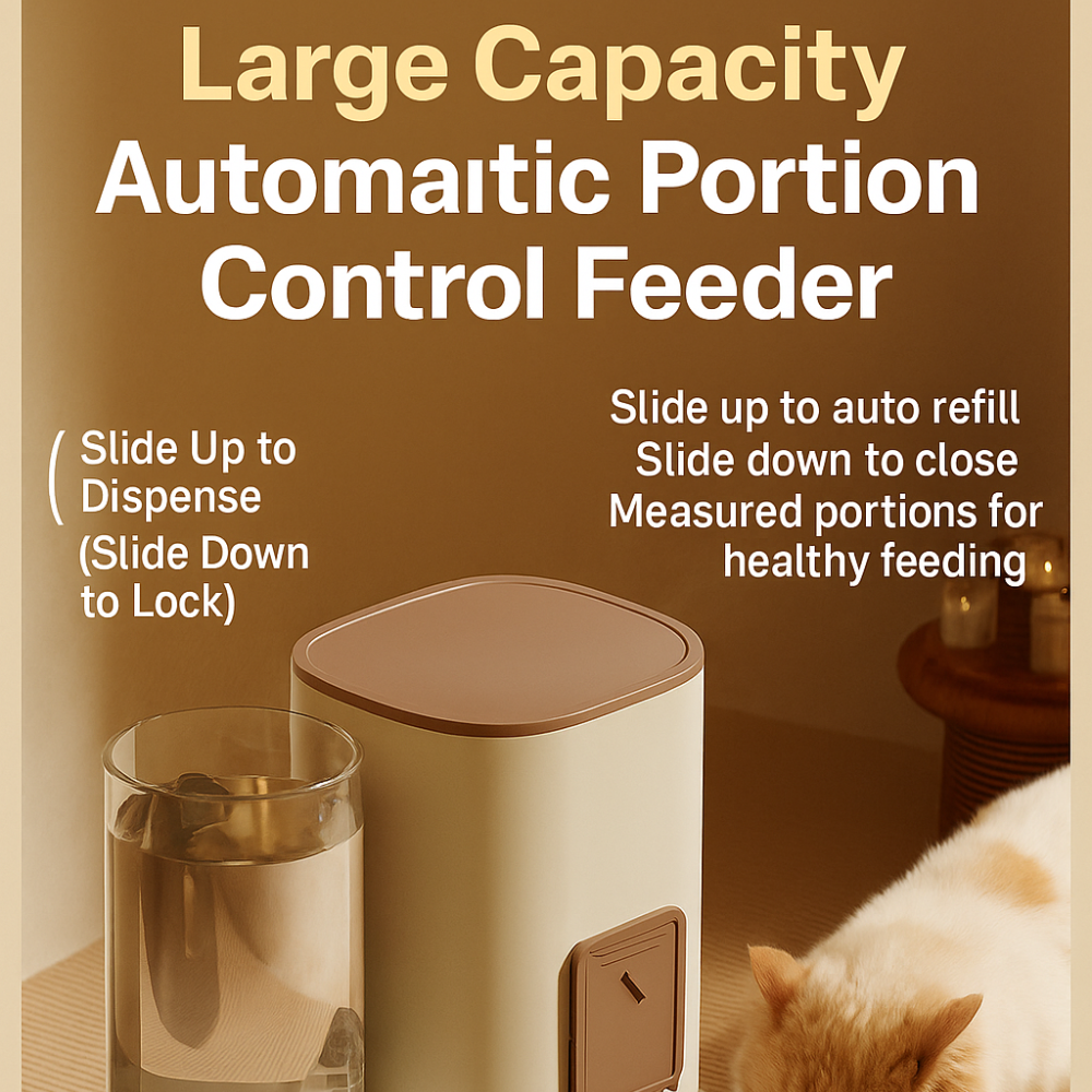 Water and Food Dispenser Combo - Feeder