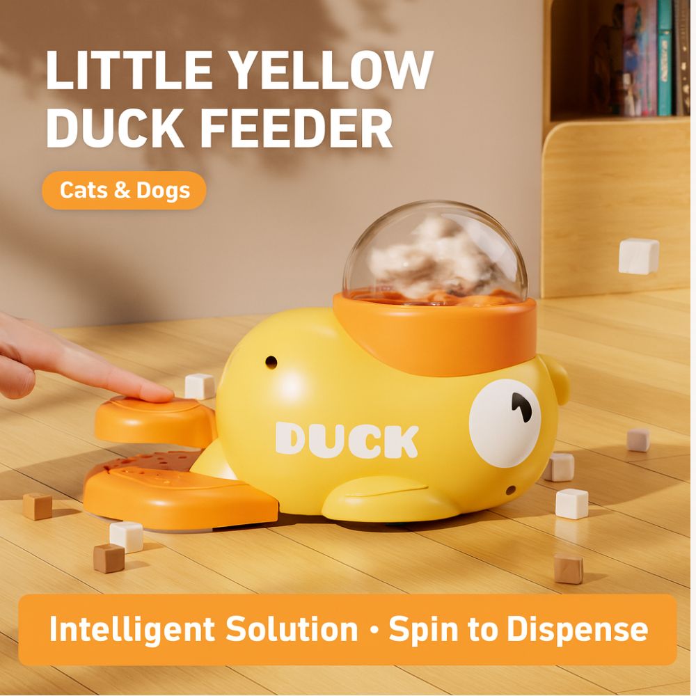 Little Yellow Duck Feeder