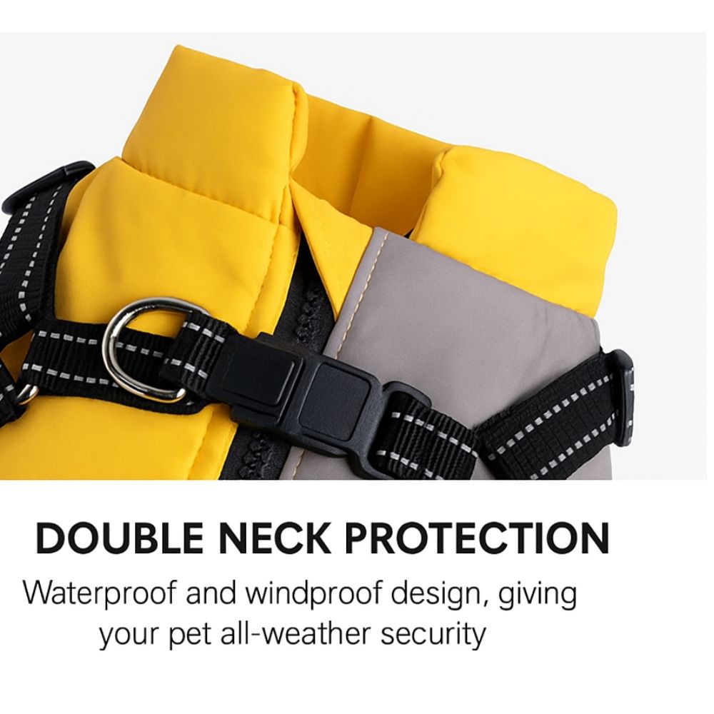 Breathable Design Reflective Warm Dog Jacket
