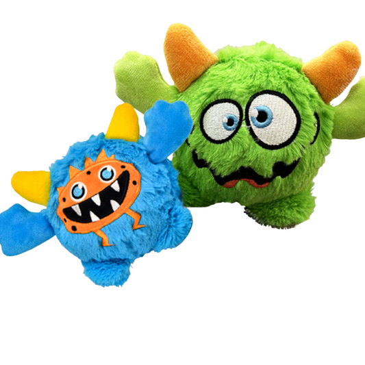 Monster Plush Squeaky Dog Toy Durable Chew Cats & Dog Toy