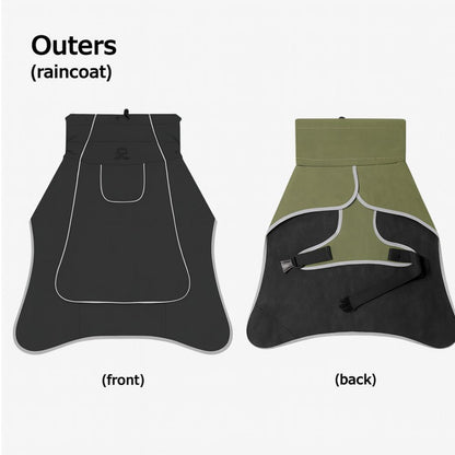 Fashion Design Pet Windbreaker Dog Jacket