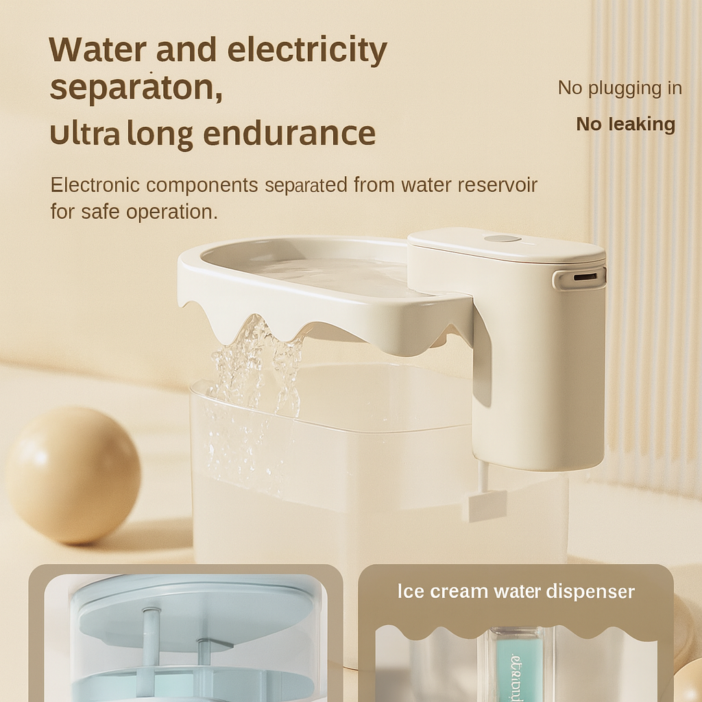 Water-Electricity Separation Pet Water Dispense