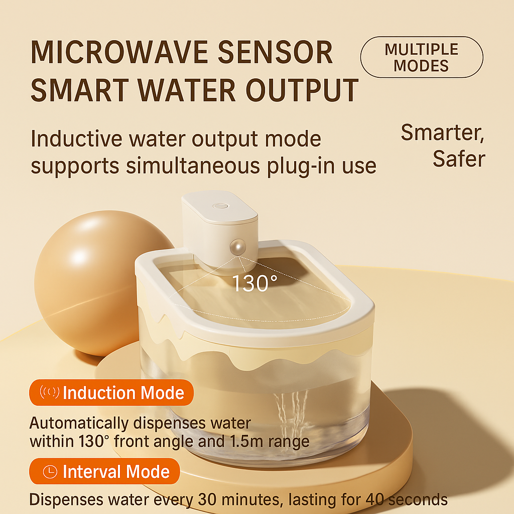 Water-Electricity Separation Pet Water Dispense
