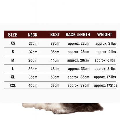 Small Winter Warm Cat Dog Clothes