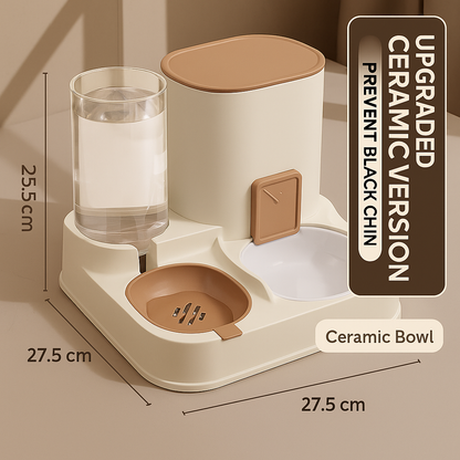 Water and Food Dispenser Combo - Feeder