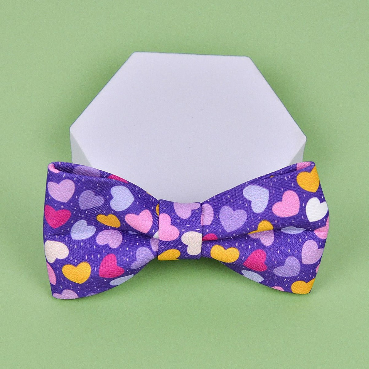 Summer Cute Pet Bow Tie Reversible Printed Eco-Friendly Cat Dog Collar Accessory