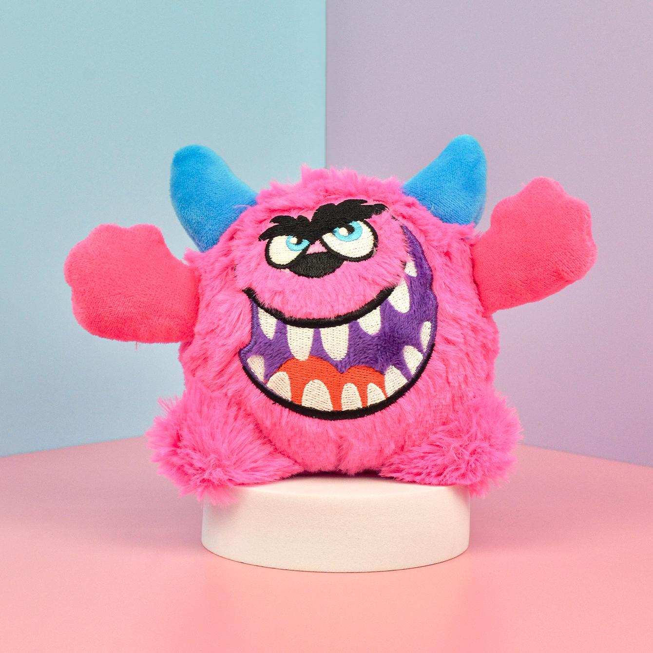 Monster Plush Squeaky Dog Toy Durable Chew Cats & Dog Toy