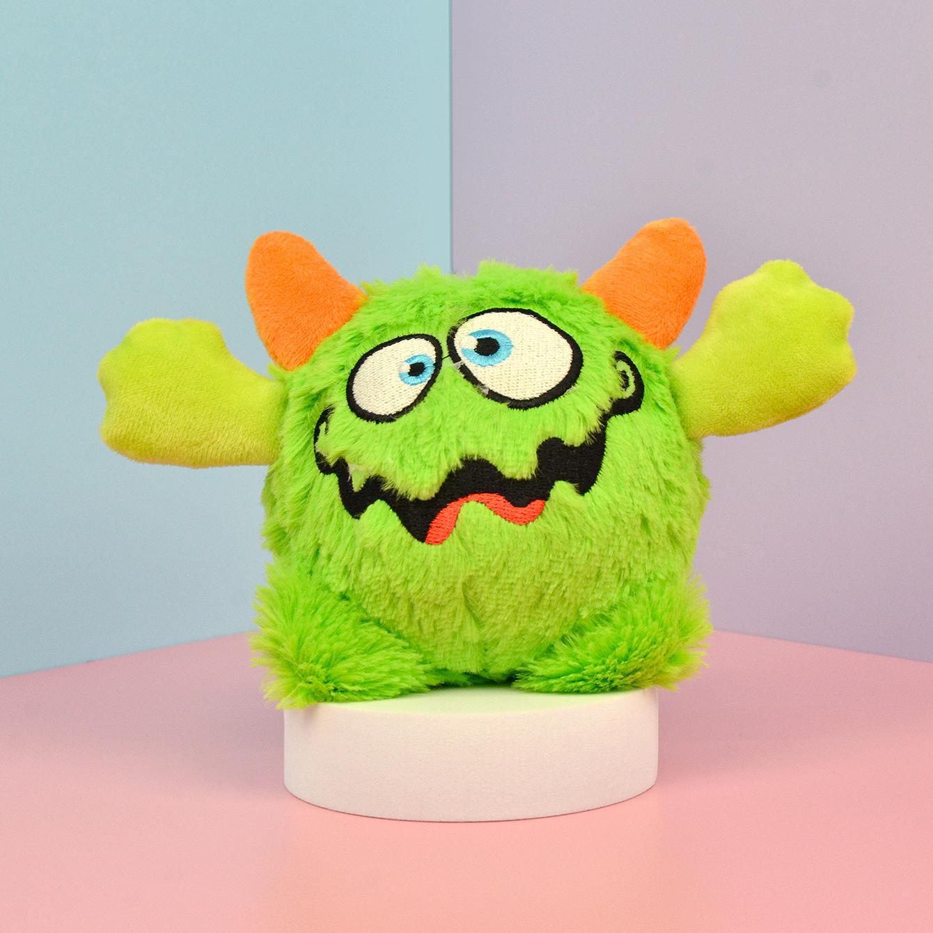 Monster Plush Squeaky Dog Toy Durable Chew Cats & Dog Toy