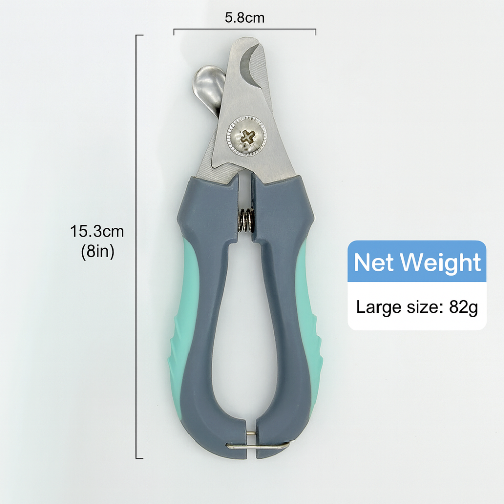Stainless Steel Anti-Splash Pet Nail Clipper