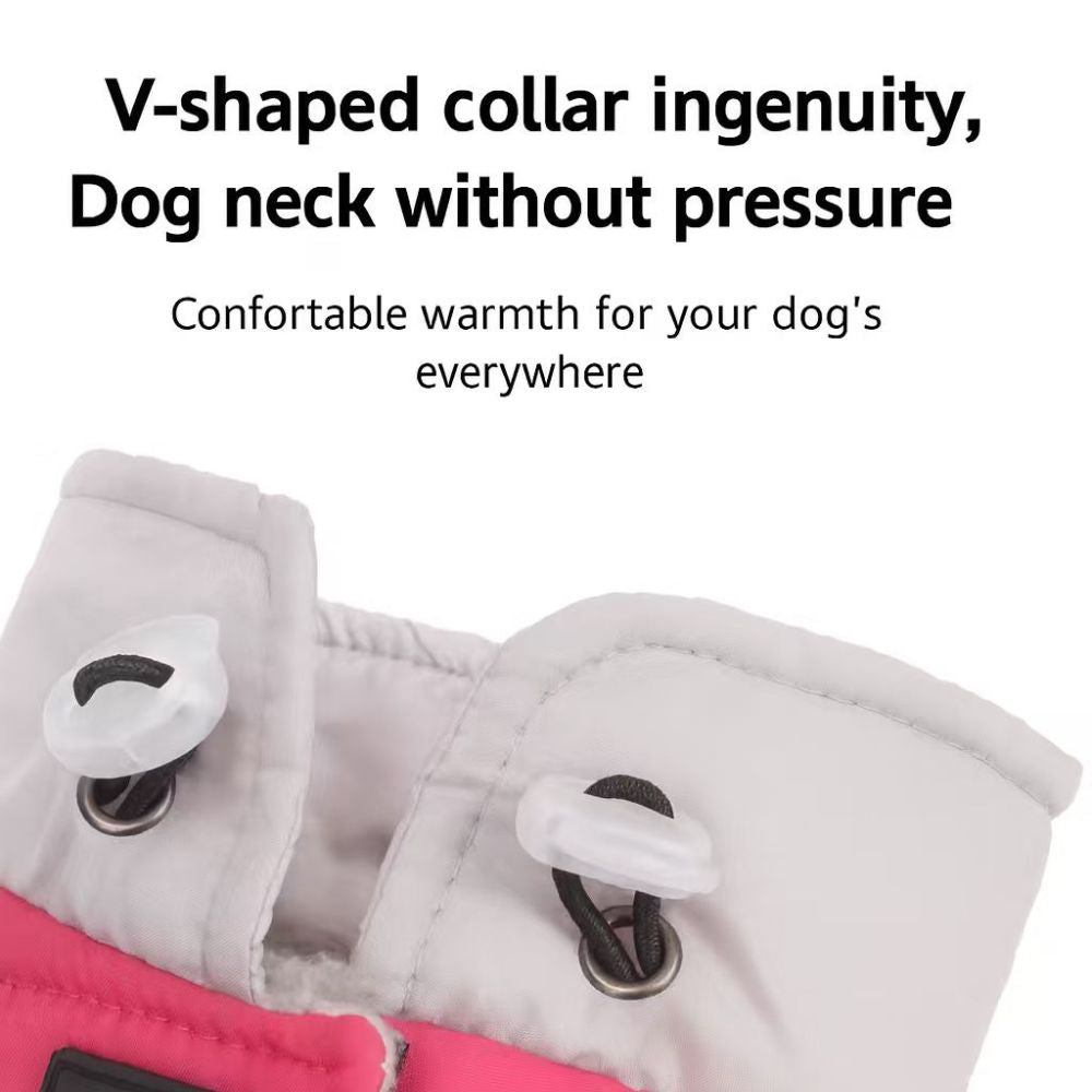 Reflective Waterproof Winter Dog Jacket