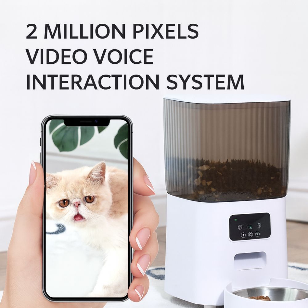 Smart Automatic Pet Feeder with APP Control,Timed & Portion Control Feeder