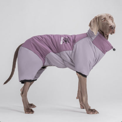 Green Pink Blue Purple Warm Large Dog Jacket