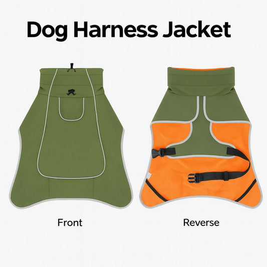 Fashion Design Pet Windbreaker Dog Jacket