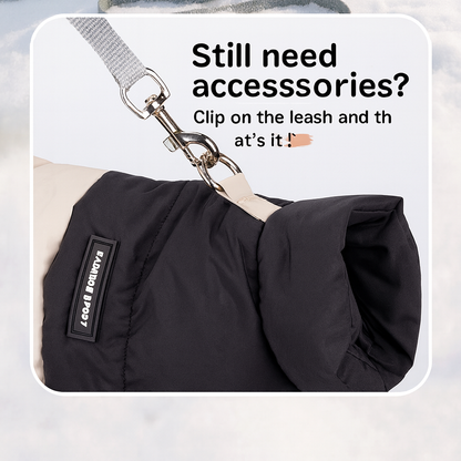 Waterproof & snowproof fabric Dog Clothes