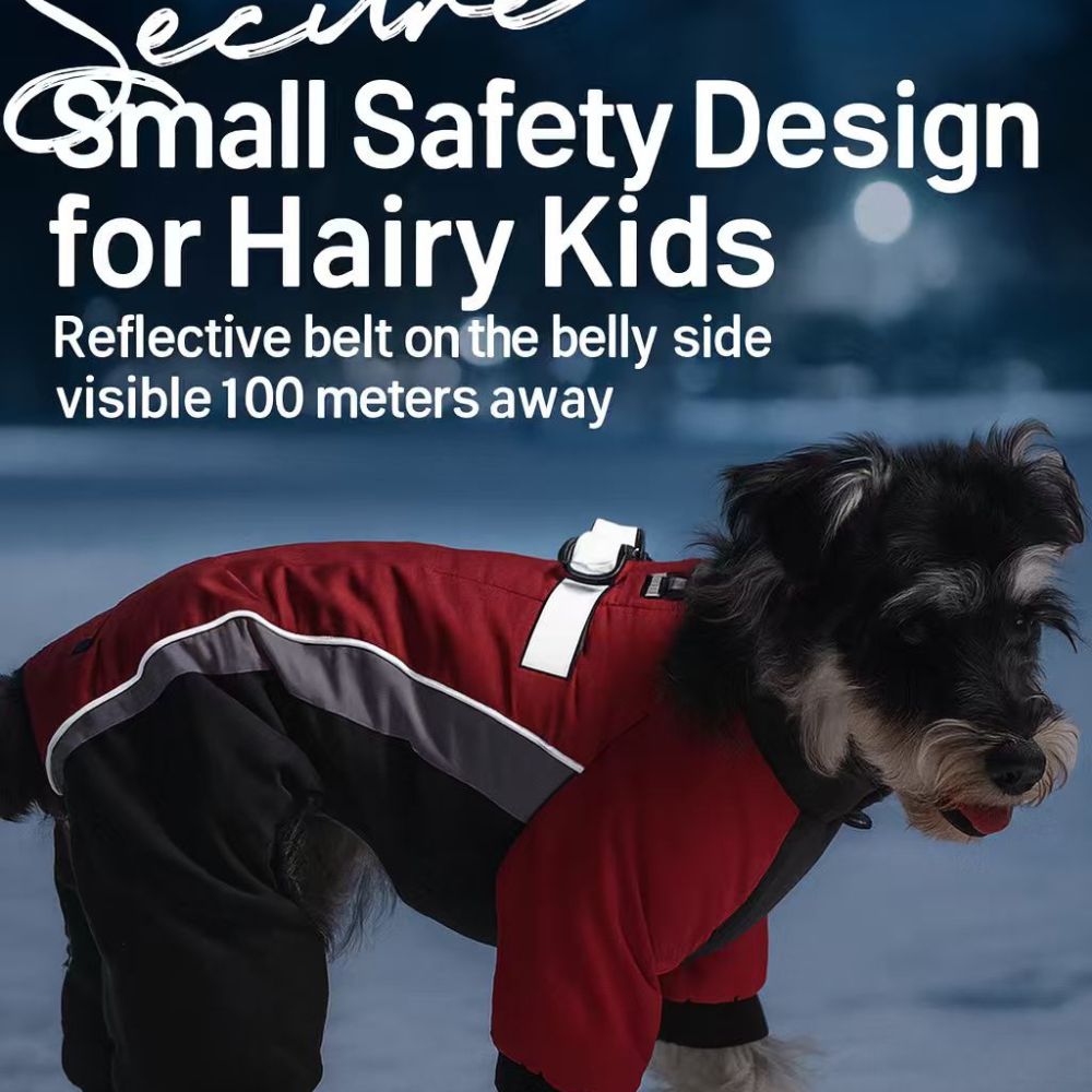 Reflective Waterproof Winter Dog Jacket