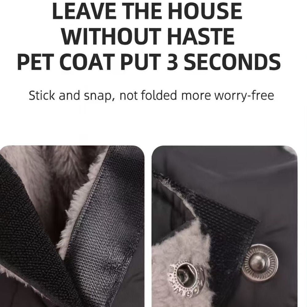 Reflective Waterproof Winter Dog Jacket