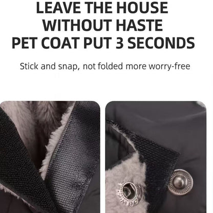 Reflective Waterproof Winter Dog Jacket