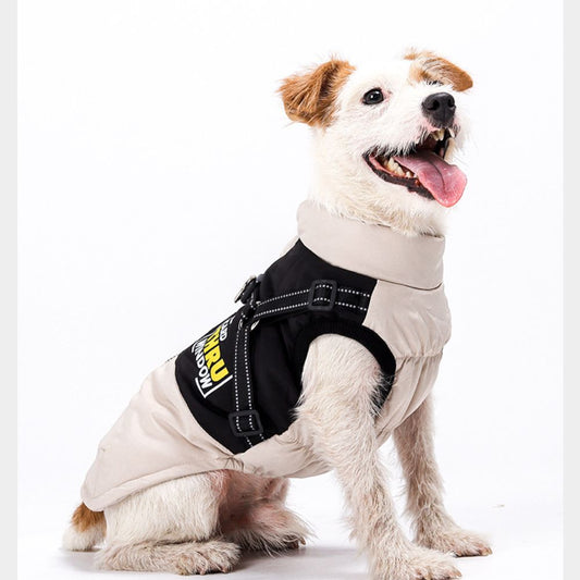 Breathable Design Reflective Warm Dog Jacket