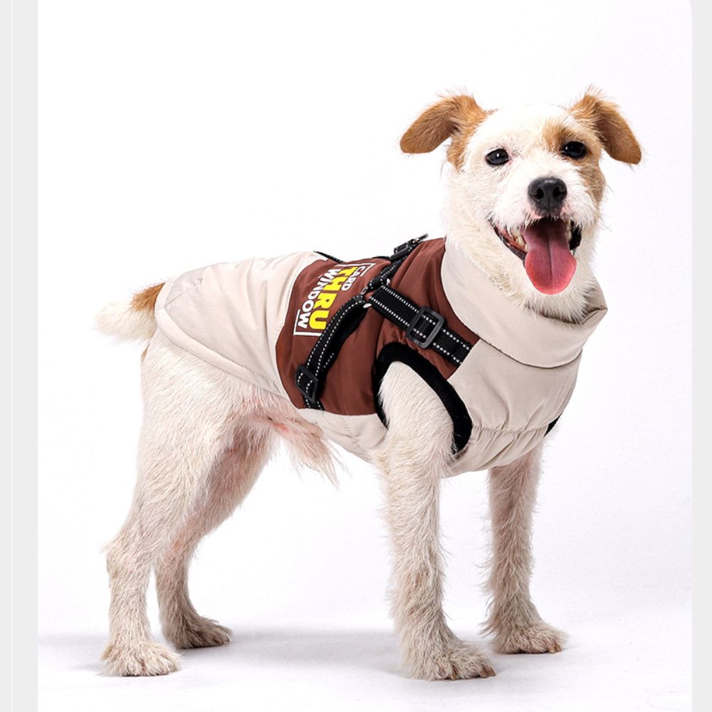 Breathable Design Reflective Warm Dog Jacket